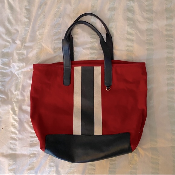 MICHAEL Michael Kors Handbags - MICHAEL Michael Kors Striped Large Canvas Tote Bag